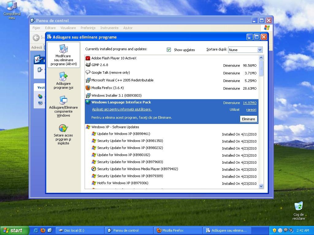 Interfata Windows Xp In Limba Romana Download Yahoo
